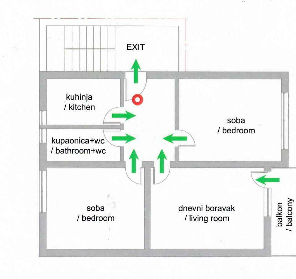 Pula Centar A1 Lalu - Free Garage Apartment Exterior foto